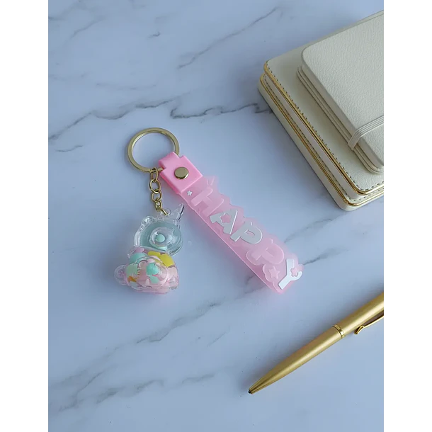 Llavero Diseño De Unicornio 6 Colores Diferentes 8
