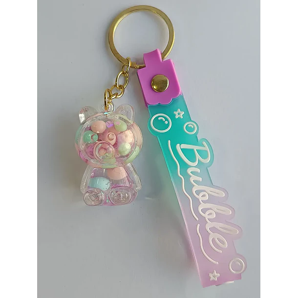 Llavero Diseño De Oso 6 Colores Diferentes