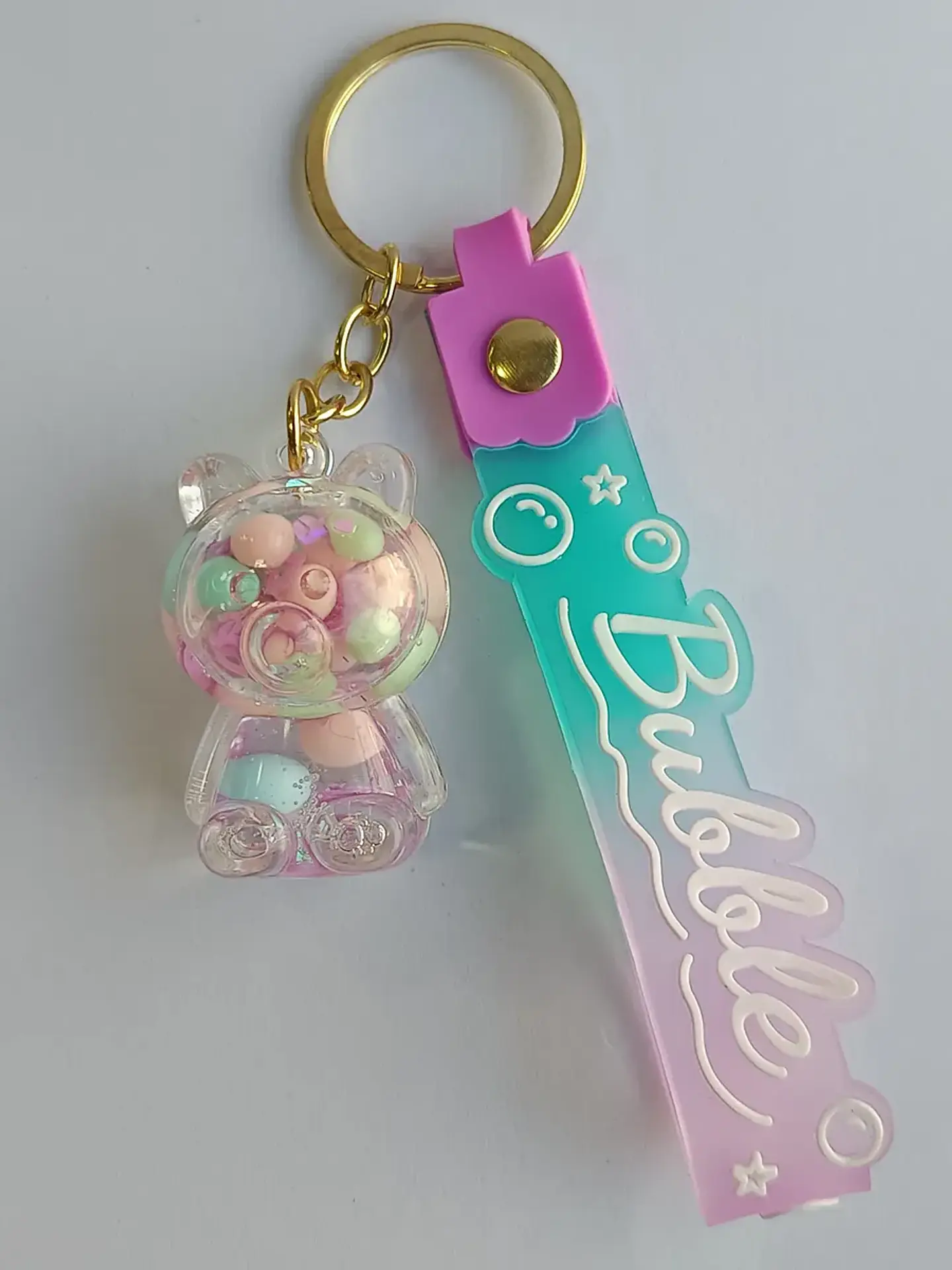 Llaveros Diseño De Oso 6 Colores Diferentes 1