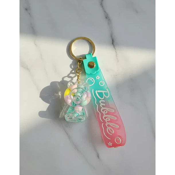 Llavero Diseño De Oso 6 Colores Diferentes 15