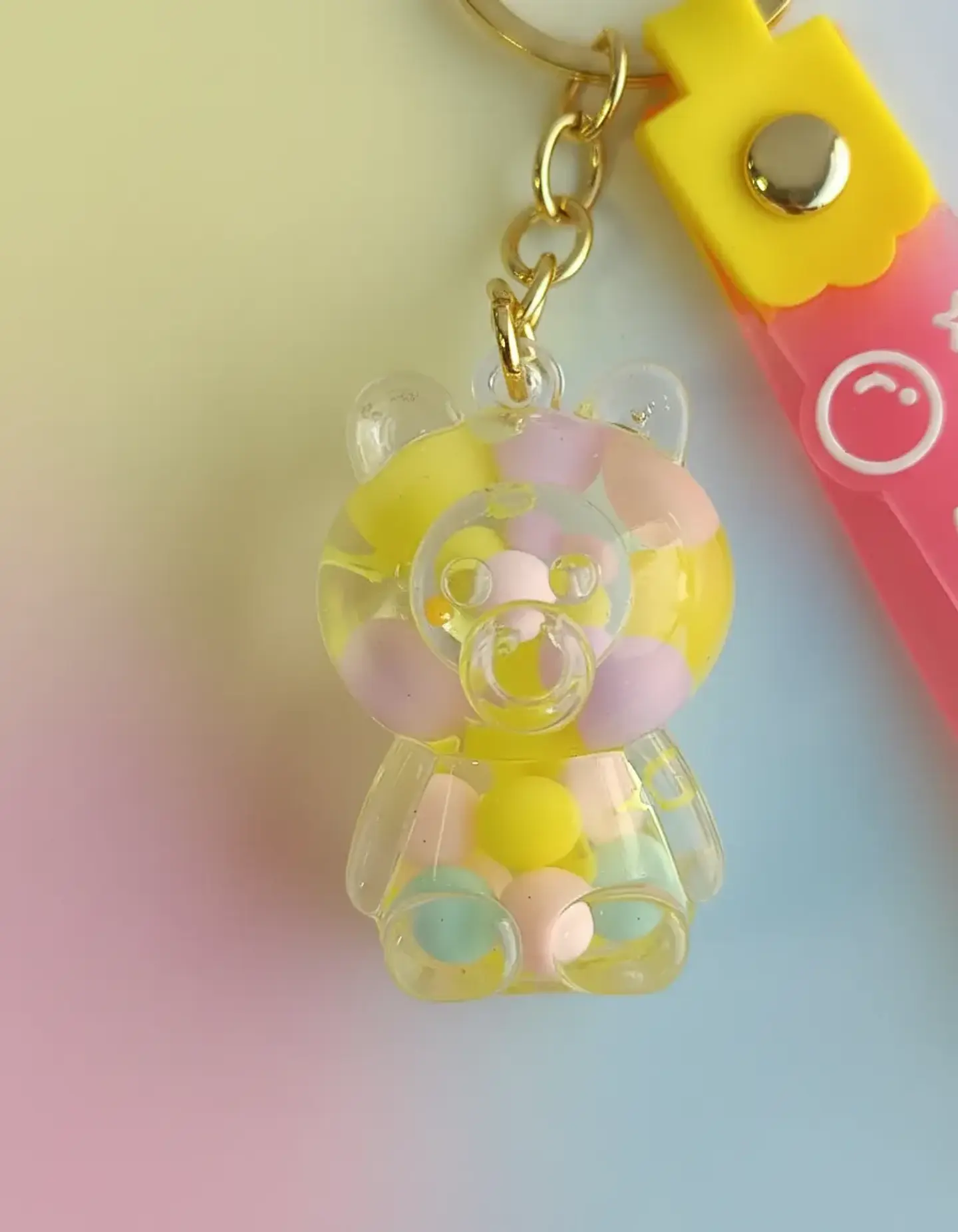 Llaveros Diseño De Oso 6 Colores Diferentes 17