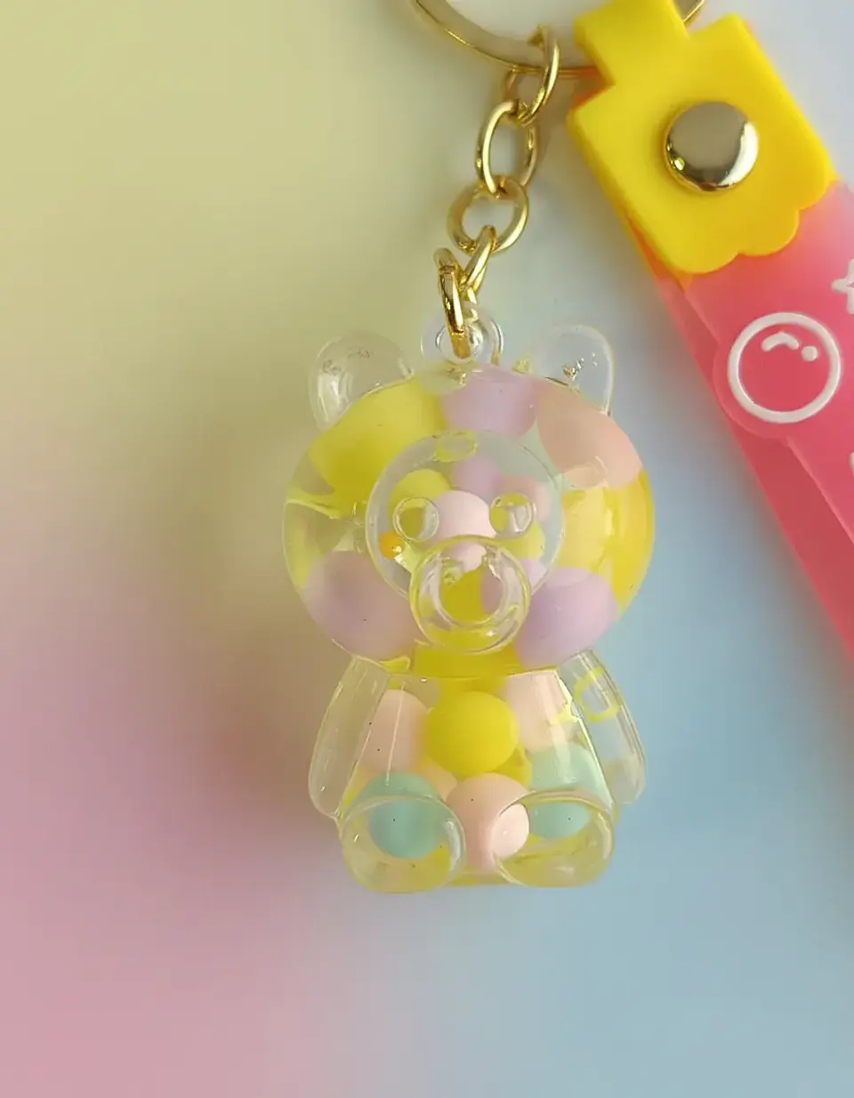 Llaveros Diseño De Oso 6 Colores Diferentes 17