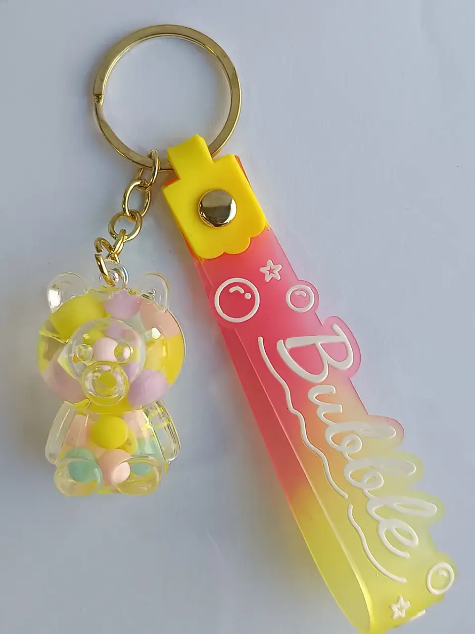 Llaveros Diseño De Oso 6 Colores Diferentes 16
