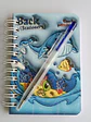 Mini Libreta Con Diseño De Ballena Espiral Y Lápiz 11 X 8 Cm - Miniatura 3