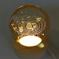 Lámpara Led Bola De Cristal 3D Diferentes Diseños - Miniatura 12
