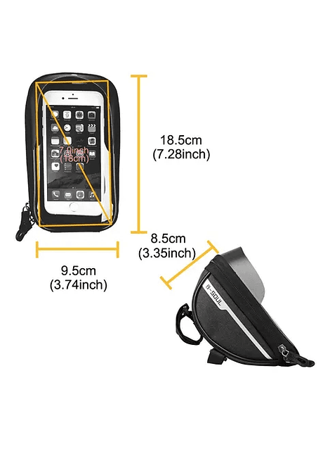 Bolso Porta Celular Impermeable Para Bicicleta