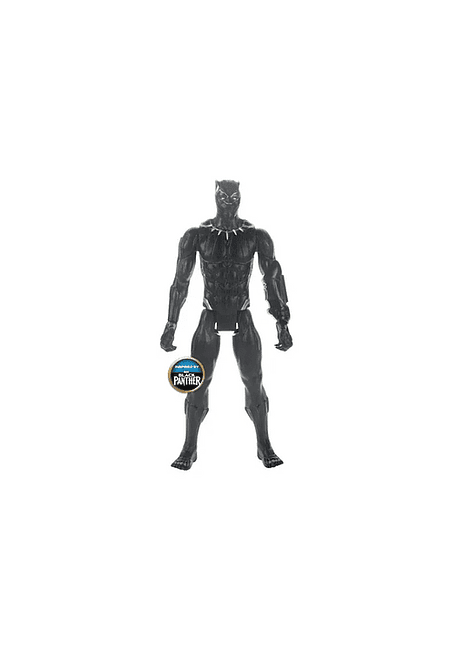 figura black panther avengers titan hero 30 cms