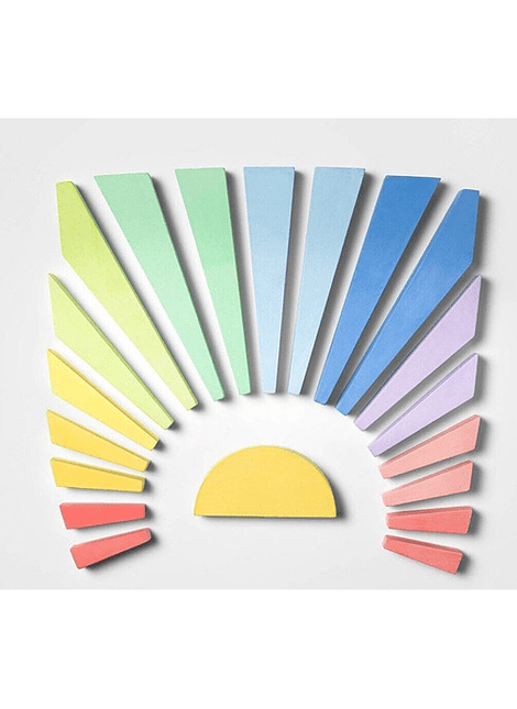 Set 20 Tiza Tizas Grande Jumbo Colores Sidewalk Chalk Dibujo Arte 