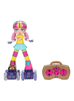 Muñeca Rock N Rollerskate Rainbow Riley Patinaje