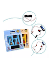 Set Circuito Eléctrico Escolar Didáctico Manualidades