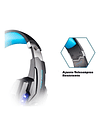 Audífonos Gamer Kotion Each G9000 Black Y Blue Luz Led