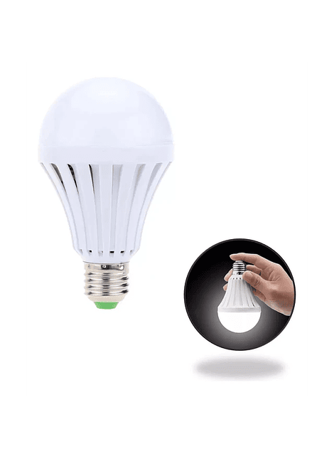 X10 Ampolleta Recargable Led 7w Ampolletas De Emergencia E27