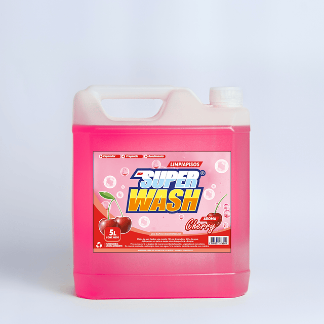 Desinfectante limpiador aromatizante cherry 5L