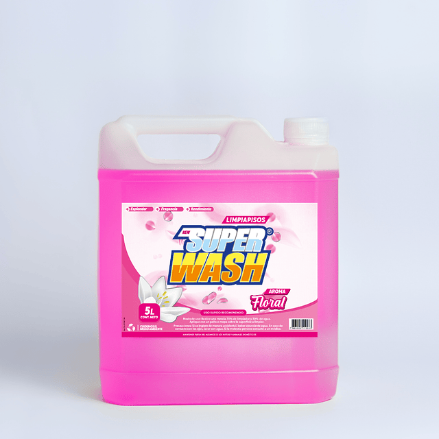 Desinfectante limpiador aromatizante floral 5L