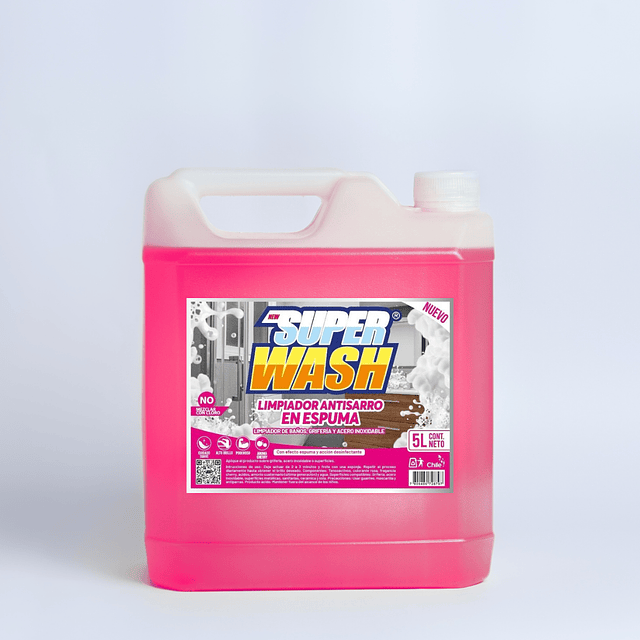Recarga limpiador abrillantador espumoso 5L