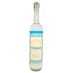 Mezcal 400 conejos joven espadin - botella 750ml