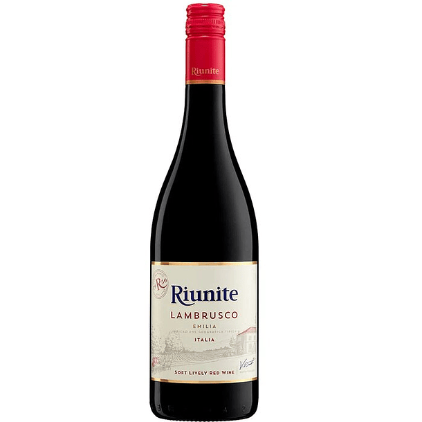 Vino Riunite lambrusco - botella 750ml 