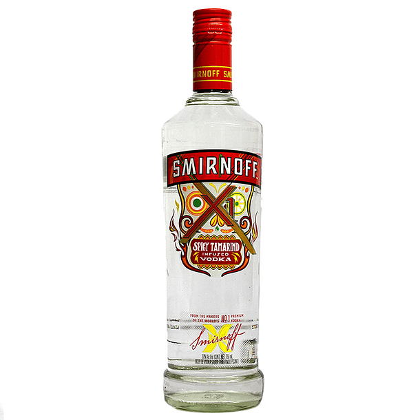 Vodka Smirnoff spicy tamarindo - botella 750ml 