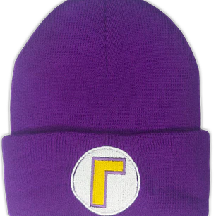 Gorro lana Waluigi