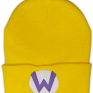 Gorro lana Wario