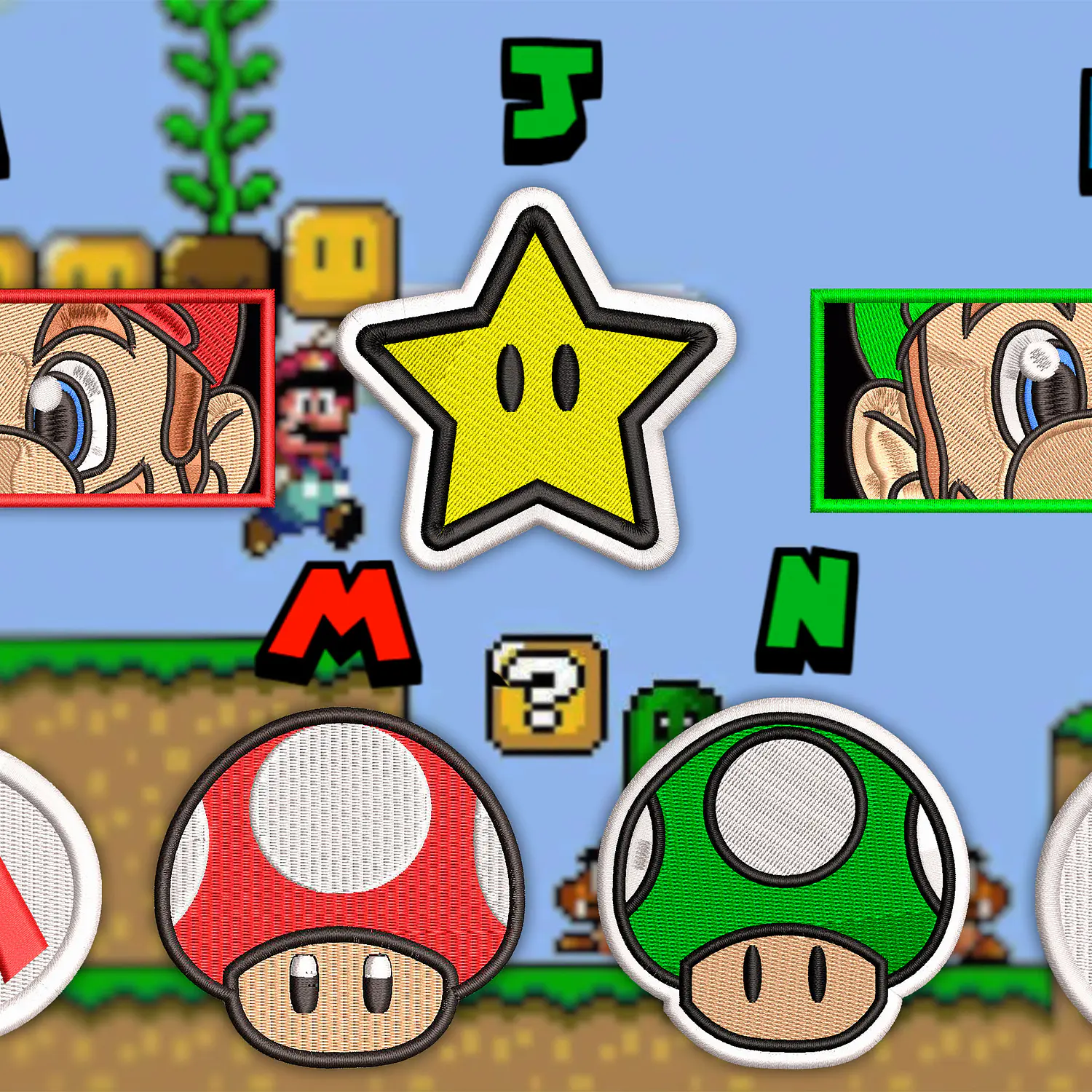 Parche Super Mario por unidad 2
