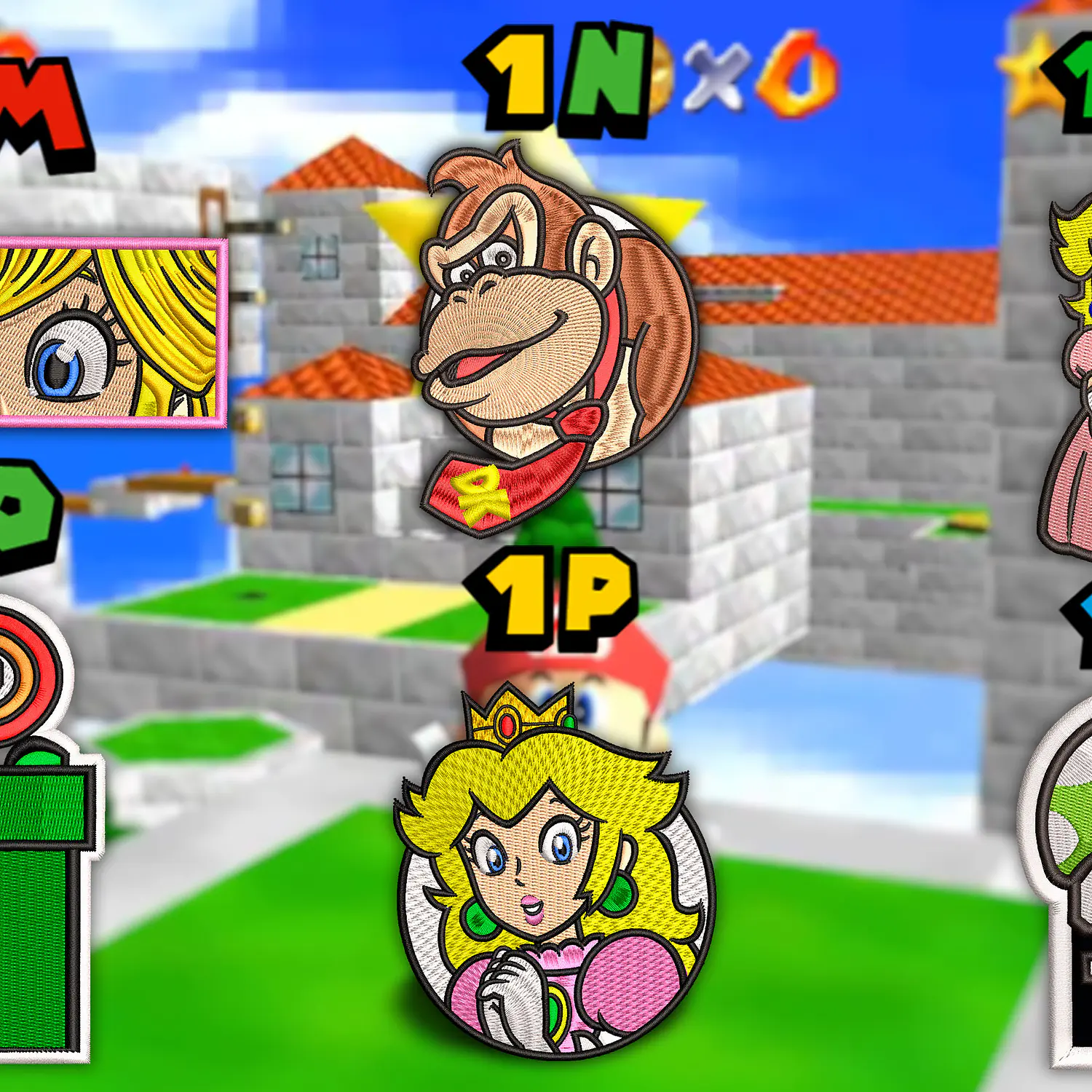 Parche Super Mario por unidad 6