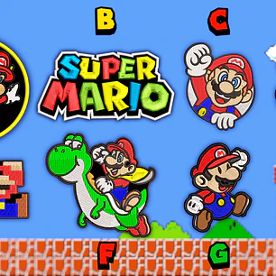 Parche Super Mario por unidad