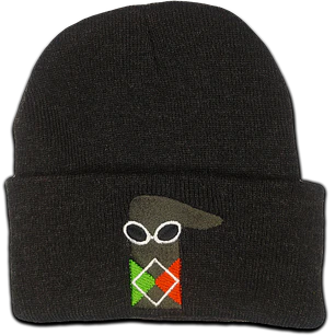 Gorro lana  Calcetín con rombos man