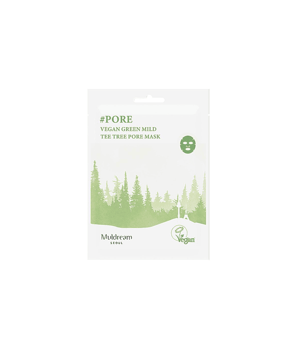 Vegan Green Mild Tea Tree Pore Mask 27ml