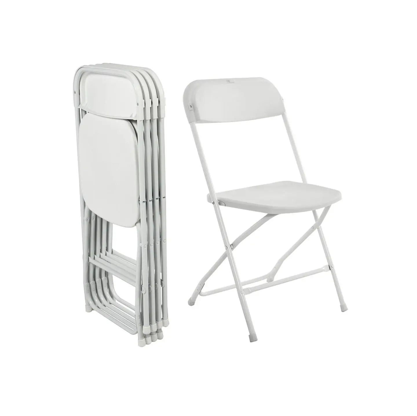 Silla Plegable Polipropileno Blanco 2