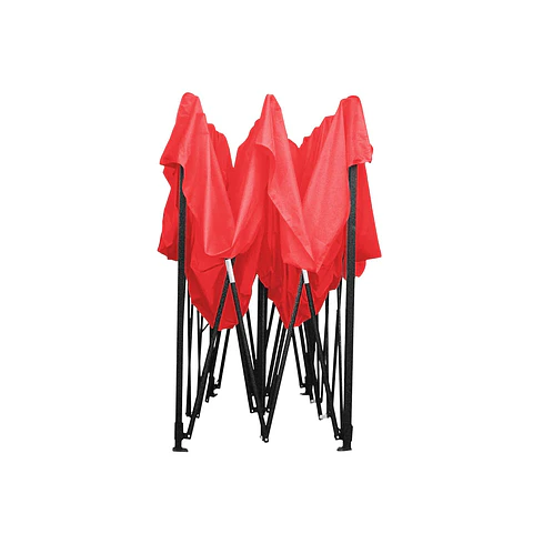 Toldo Plegable 3x3 Rojo