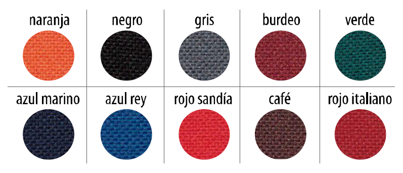 Banqueta ISO Tapizada Tela  3