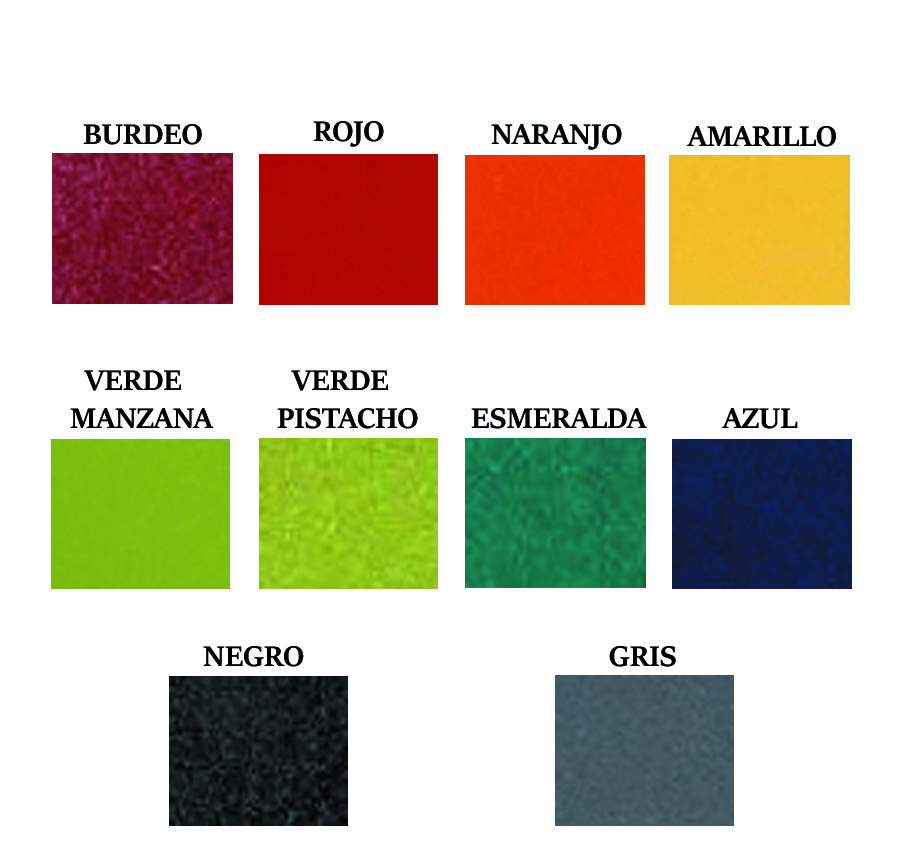 Banqueta ISO Polipropileno 2 Cuerpos 3