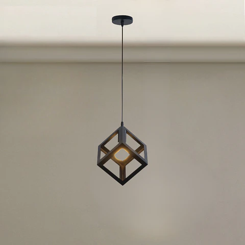 Lámpara Colgante Cubo