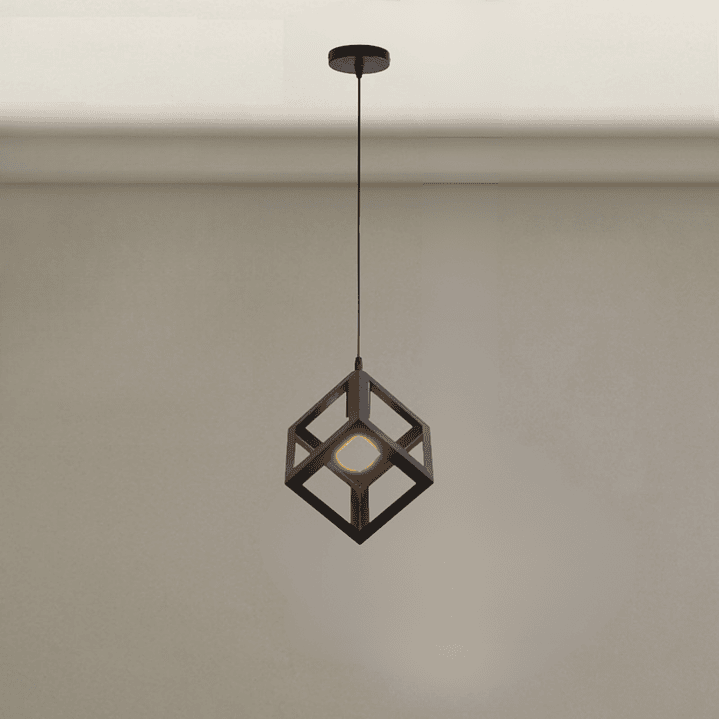 Lámpara Colgante Cubo 1