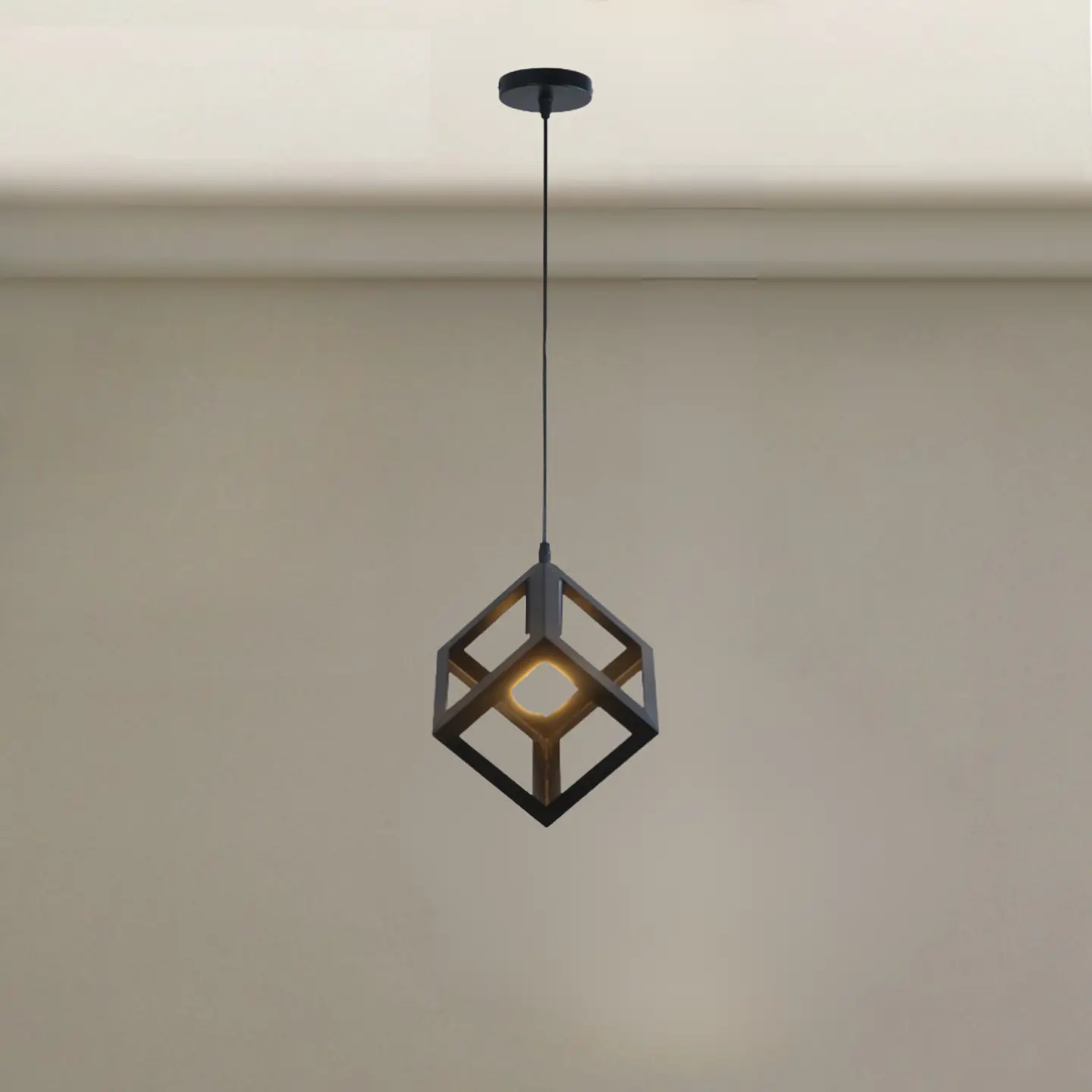 Lámpara Colgante Cubo 1