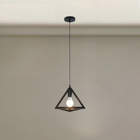 Lámpara Colgante Triangular