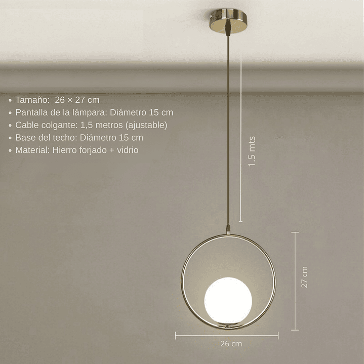 Lámpara Colgante Aura 2