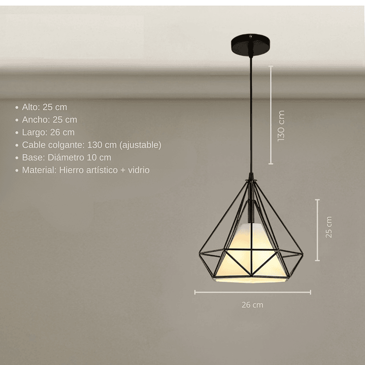 Lámpara Colgante Luxor 2