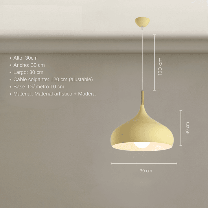 Lámpara Colgante Aria 4