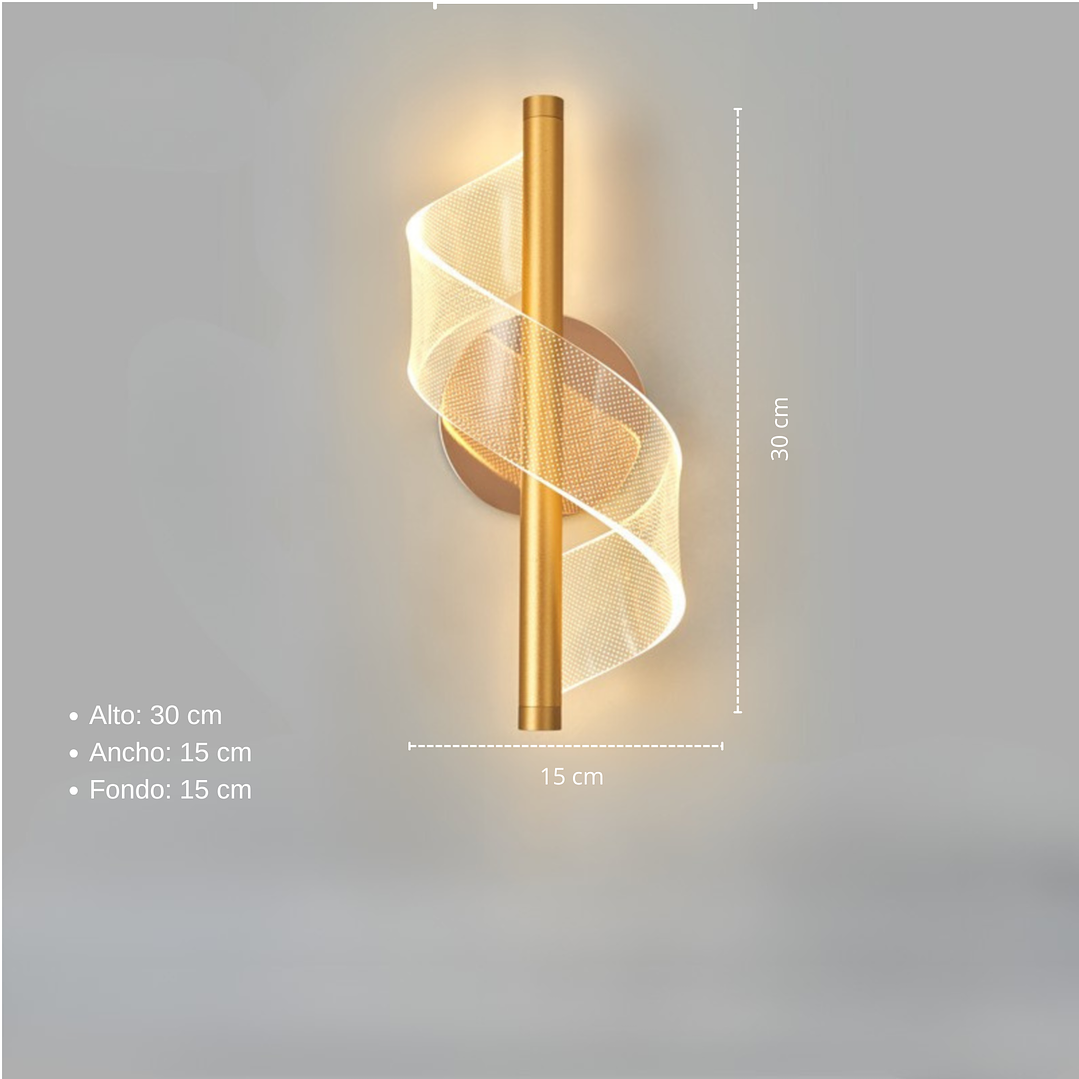 Lámpara Meteoro Gold 3