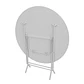 Mesa Plegable Redonda Blanca  - Miniatura 2