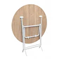 Mesa Plegable Redonda Jerez - Miniatura 2