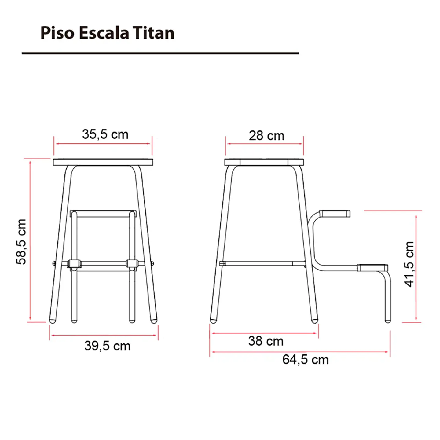 Piso Escala Titan 4