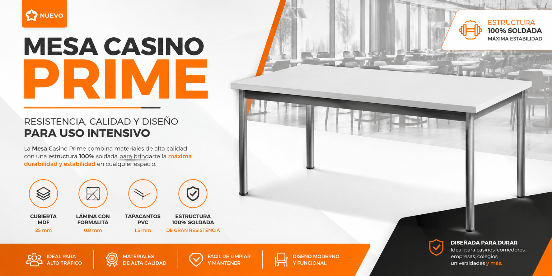 MESAS CASINO PRIME