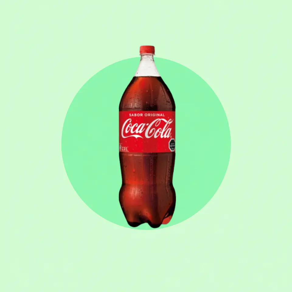Coca Cola Original Desechable 2,5 Litros 1