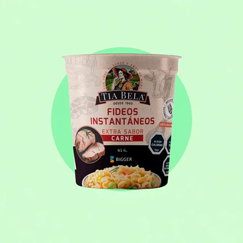 Sopa Instantánea Tia Bela Sabor Carne