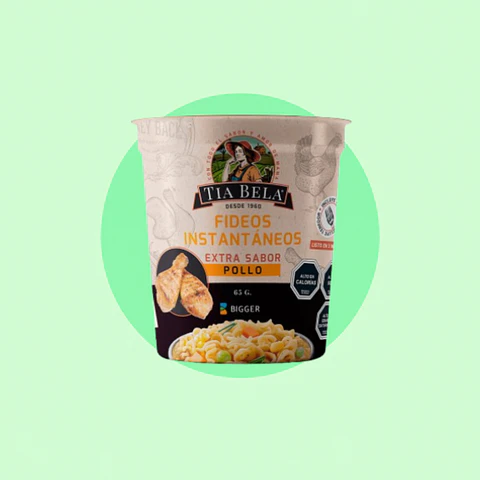 Sopa Instantánea Tia Bela Sabor Pollo