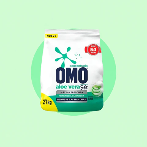 Omo con Aloe Vera 2.7 Kilos