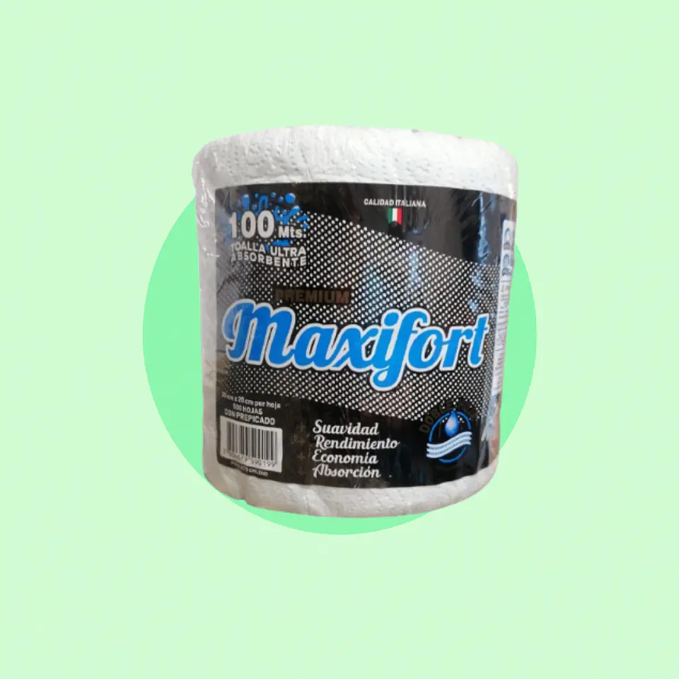 Toalla de Papel Maxifort 100 Metros 1